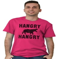 Еднорози с тениски с къс ръкав тениски тениски тениски Hangry Hungry Hippos Save Chubby