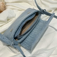 Pinfect жени ръчни чанти Небрежни чанти за пазаруване на деним лято изискан дизайнер тота