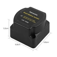 24V Auto RV Switch Switch Smart Dual Battery Isolator Sensitive Relay Съвместимо с RV морски автомобили превозни средства Карван Караван Офроуд Кемпер яхта