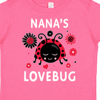 Мастически Свети Валентин Денят на любовта на Nana's Lovebug Toddler Boy или Thddler Girl Тениска