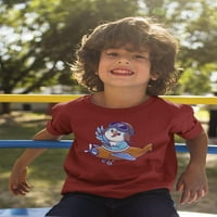 Сладка птица на самолетна тениска малко дете -изображения от Shutterstock, малко дете