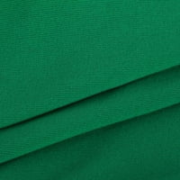 Жени ежедневни руни пълни цип на палто твърд цвят ежедневни покрития с качулка върхове зелен размер xl