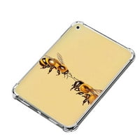 Съвместим с iPad Pro телефон калъф, Bee-Case Silicone Защитен за Teen Girl Boy Case за iPad Pro