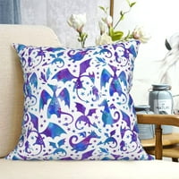 Fire Dragons в лилаво сини калъфи за възглавница за домашен декор уютен възглавница за подаръци за автомобил за легло