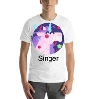 Тениска на памучна тениска с късо ръкав на певицата с неопределени подаръци