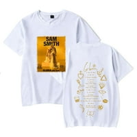 Sam Smith Merch Gloria World Touring Тениска Tee Косплей мъже жени лятна суитчър с къса тениска отгоре