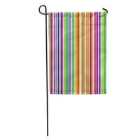 Многоцветни цветни райета абстрактна променлива ширина ивици цветна линия за забавно градинско знаме декоративно знаме къща банер