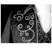 Labakihah Winter Coats for Men Men Steampunk Jacket Vintage Tailcoat Gothic Frock палто черно