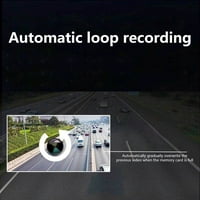 Време и Tru New 1080p Car Recorder Dual Lens Recorder HD Dual Video Auto Parts Clearance