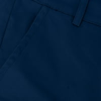 Homadles Men's Fit Shorts Clearance- Модерен цип ежедневни шорти с размер на флота m
