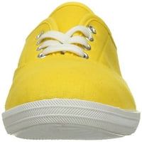 Обувки дамски платно обувки дантела маратонки цветове на разположение BM US, Yellow 324
