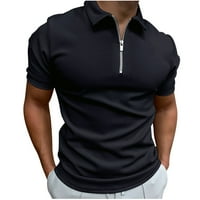 Мъжки поло ризи с къса ръкав влага влага в голф поло атлетична яка тенис тениска върхове рокли ризи за мъже