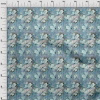 OneOone Rayon Light Mint Green Fabric Flower Craft Projects Decor Fabric Отпечатано от двора Wide-X7Z