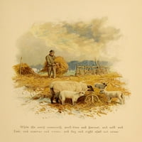 Phillips Poems's Poems Sheep Poster Print от неизвестно