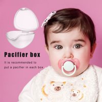 Съхранение на зърното BO Baby Pacifier Teat Container Преносим прахоустойчив калъф