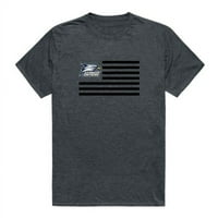 Република 531-718-HCH- Джорджия Южна университетска тениска за флаг на орлите, Хедър въглен-изключително голям