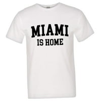 PleaseMetees Mens Miami Florida е дом, роден от HQ Tee