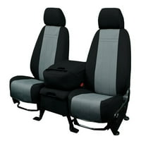 Caltrend предни кофи Neosupreme седалки за 2007 г.- Nissan Maxima- NS129-08NN Светло сиво вложка с черна облицовка
