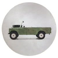 Bryan Vintage Land Rover Area Rug от Kavka Designs