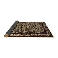 Ahgly Company Indoor Square Oriental Brown Industrial Area Rugs, 8 'квадрат